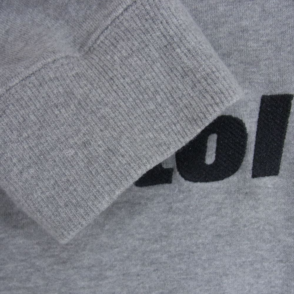F.C.R.B. エフシーアールビー 17SS FCRB-178057 EMBROIDERY AUTHENTIC LOGO CREW NECK Bristol ロゴ クルーネック スウェット グレー系 XL【中古】