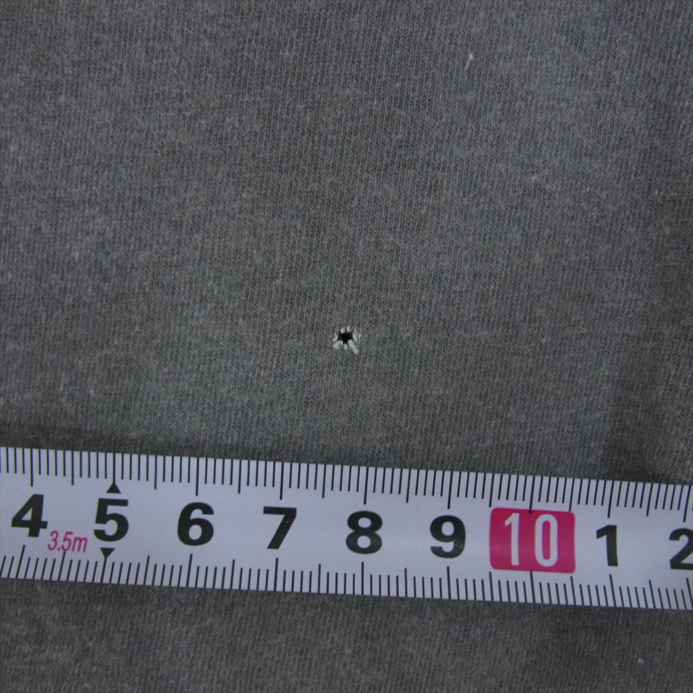 Vivienne WestwoodMAN ヴィヴィアンウエストウッドマン 前後切替 スカル プリント 長袖 Tシャツ カットソー グレー系 XS【中古】