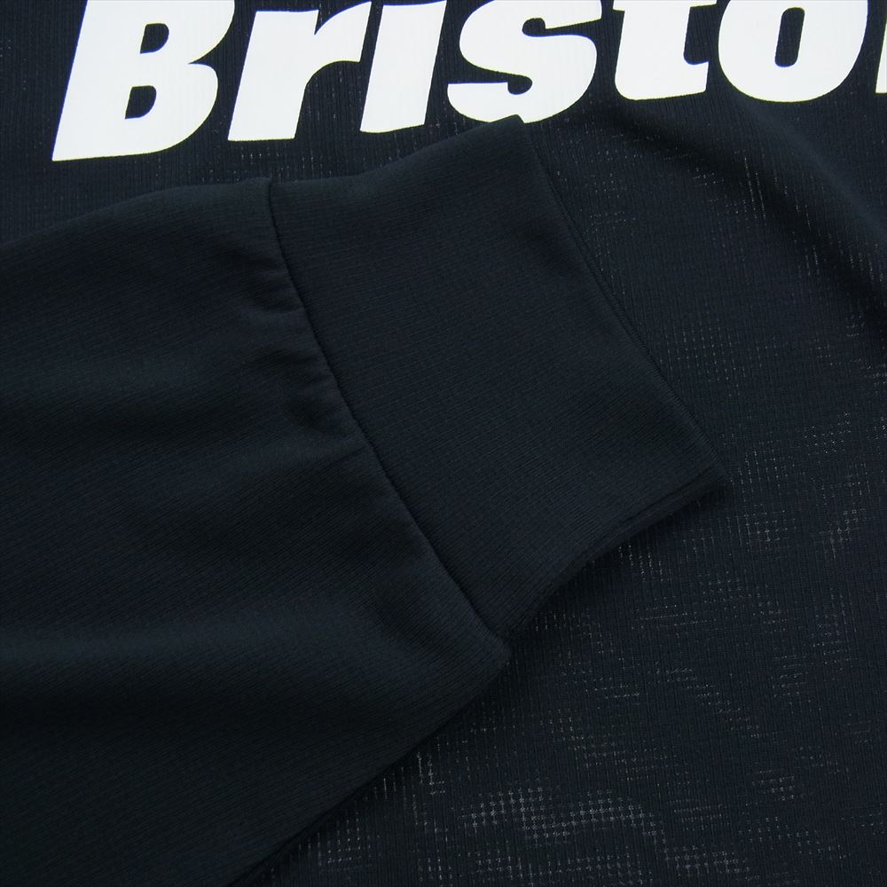 F.C.R.B. エフシーアールビー 24SS FCRB-240051 POLARTEC POWER DRY L/S TRAINING TOP ロング スリーブ カットソー ブラック系 L【新古品】【未使用】【中古】