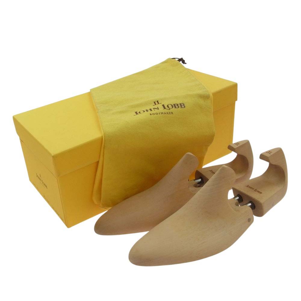 John Lobb ジョンロブ CHAPEL チャペル ダブルモンク レザーシューズ ブラウン エンジ系 6.5【中古】
