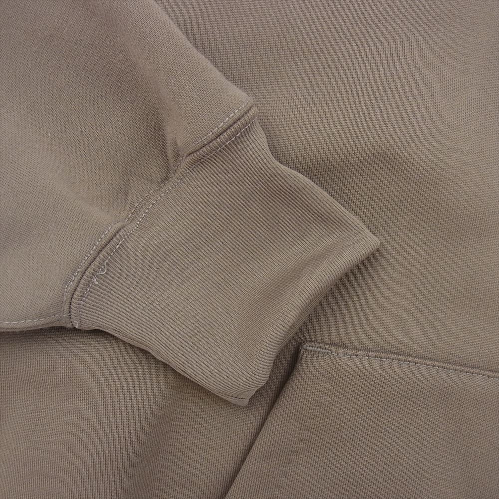 AURALEE オーラリー 19AW A9AP01PU BAGGY POLYESTER SWEAT P/O PARKA バギー ポリエステル スウェット パーカー フーディー ブラウン系 5【中古】