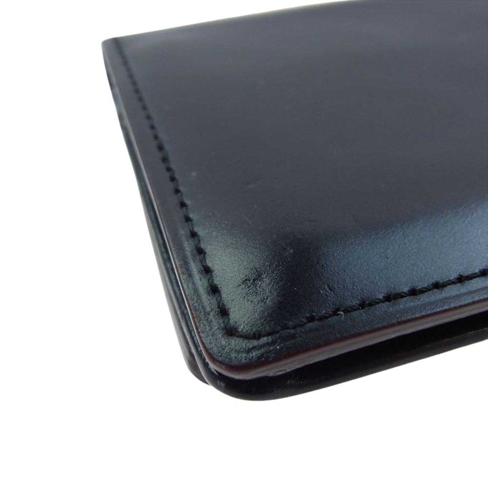 GANZO ガンゾ レザー カードケース ブラック系【中古】