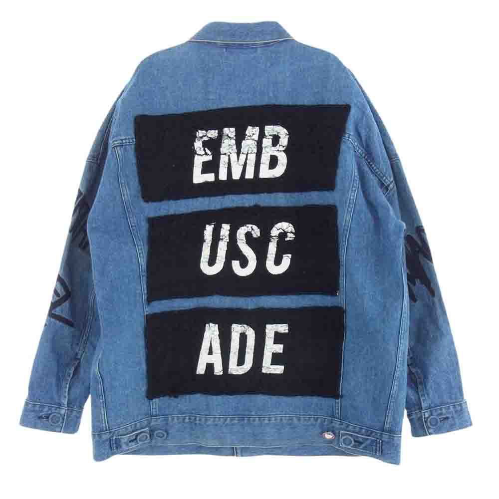 Julien David x AMBUSH デニムジャケット アンブッシュ julien david ジュリアン デイヴィッド ロゴ 刺繍 デニム