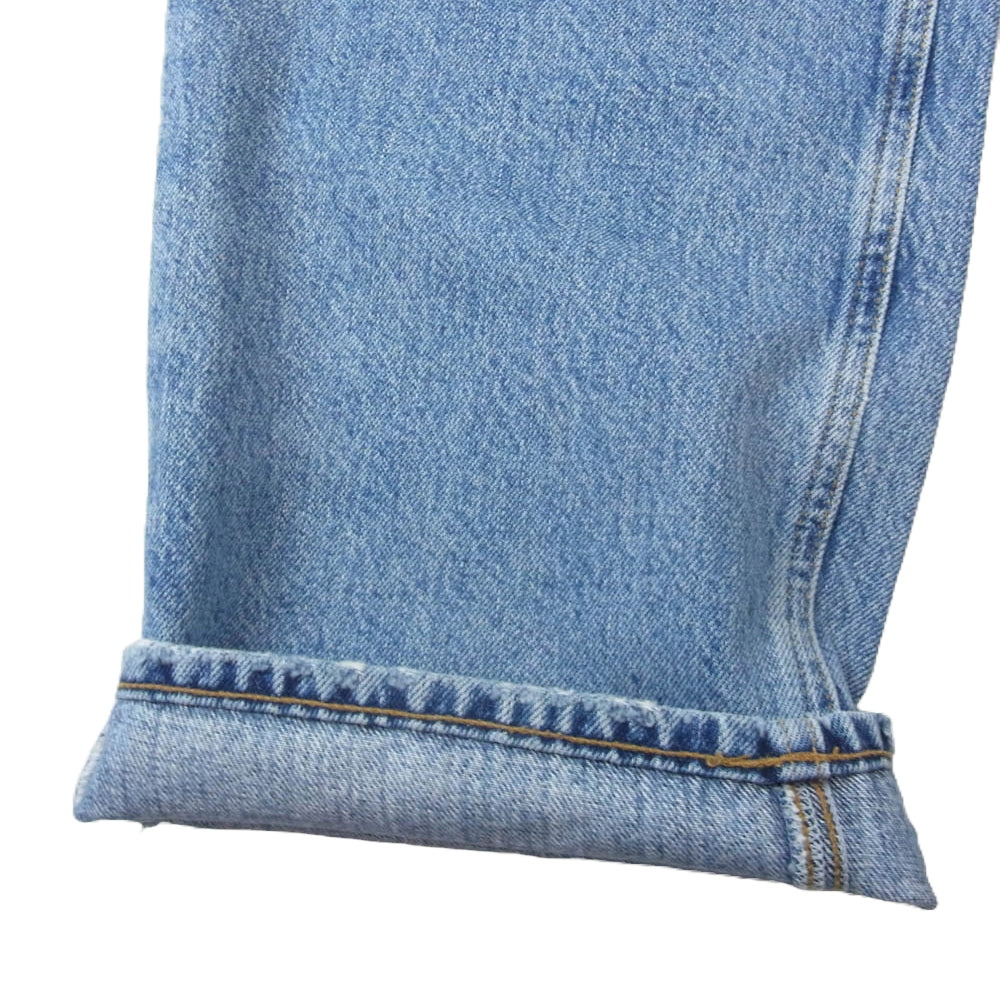 エーゴールドイー 23SS CRISS CROSS UPSIZED JEAN クロス デニム パンツ インディゴブルー系 26【美品】【中古】