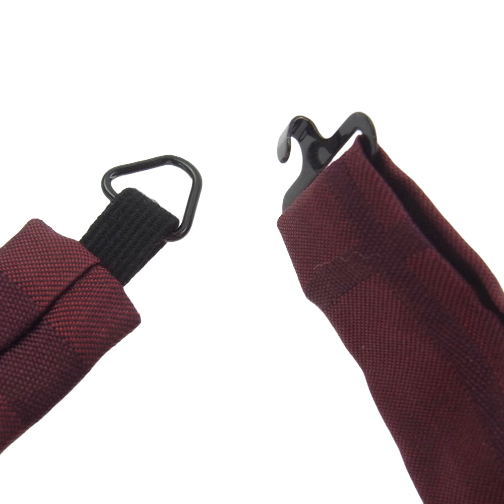 BURBERRY LONDON バーバリー ロンドン キッズ ネクタイ ワインレッド系 S【中古】