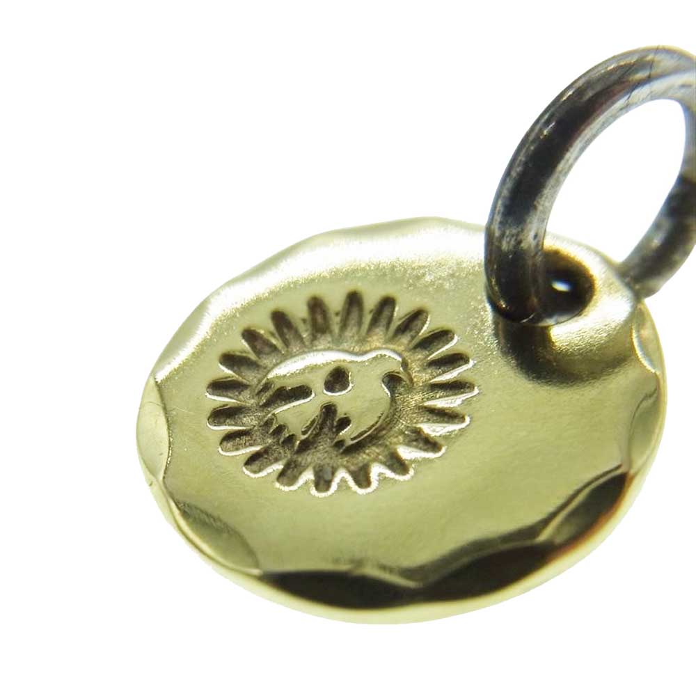 WINGROCK ウィングロック 18K 全金メタル タタキ ペンダント トップ【中古】