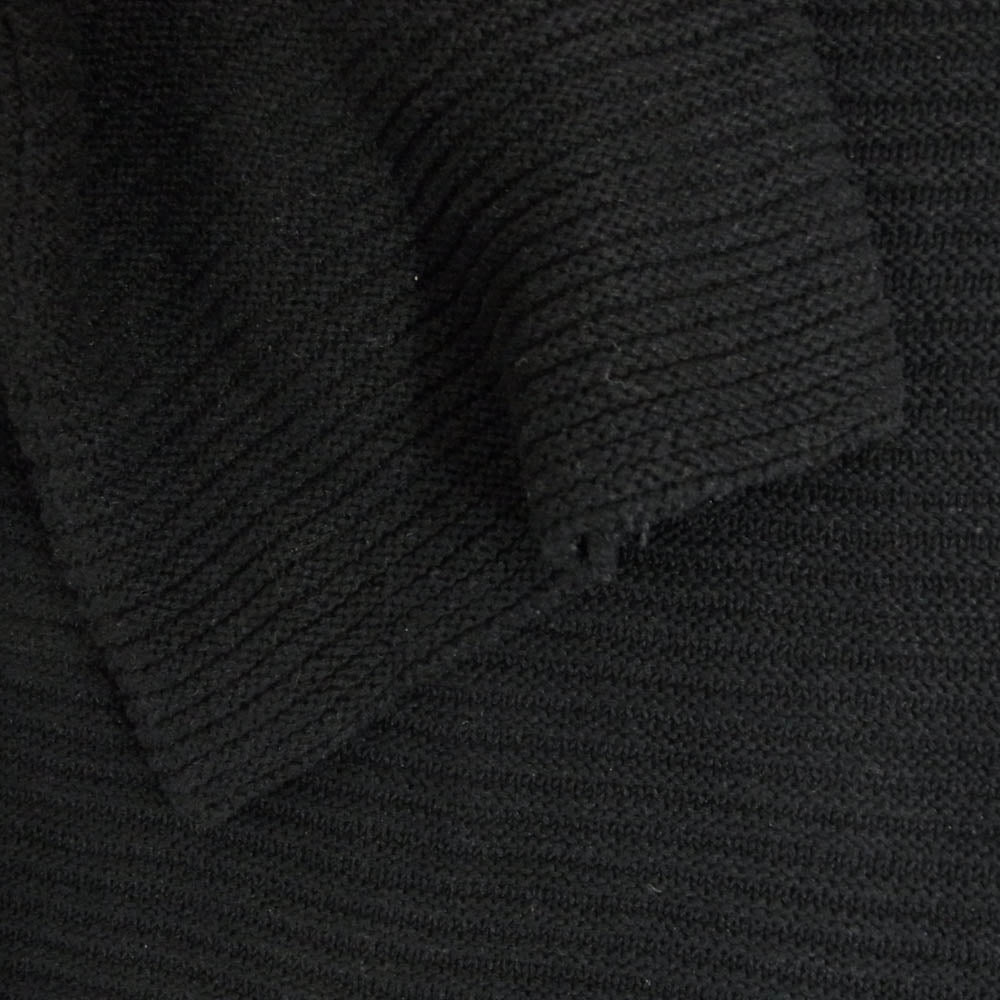 Deuxieme Classe ドゥーズィエムクラス EVERYDAY I LIKE リネン シルク ニット ブラック系 サイズ表記無【中古】