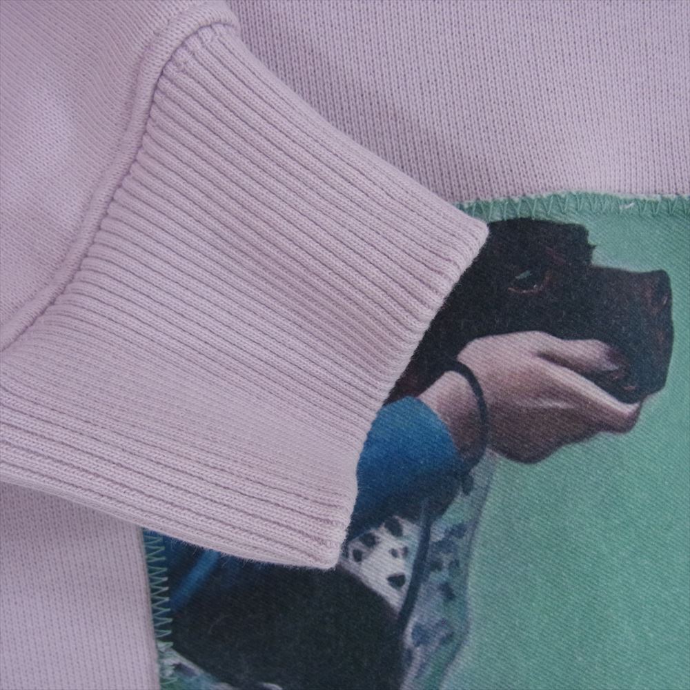 ACNE STUDIOS アクネストゥディオズ 20AW FN-WN-SWEA000121 ドッグ パッチ プルオーバー スウェット パーカー パープル系 XS【中古】