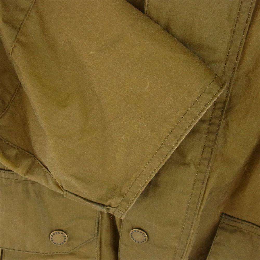 Barbour バブアー 241MWX2280 Heritage+ WAX DECK JACKET ヘリテージプラス ワックスコットン オイルド デッキ ジャケット カーキ系 M【極上美品】【中古】