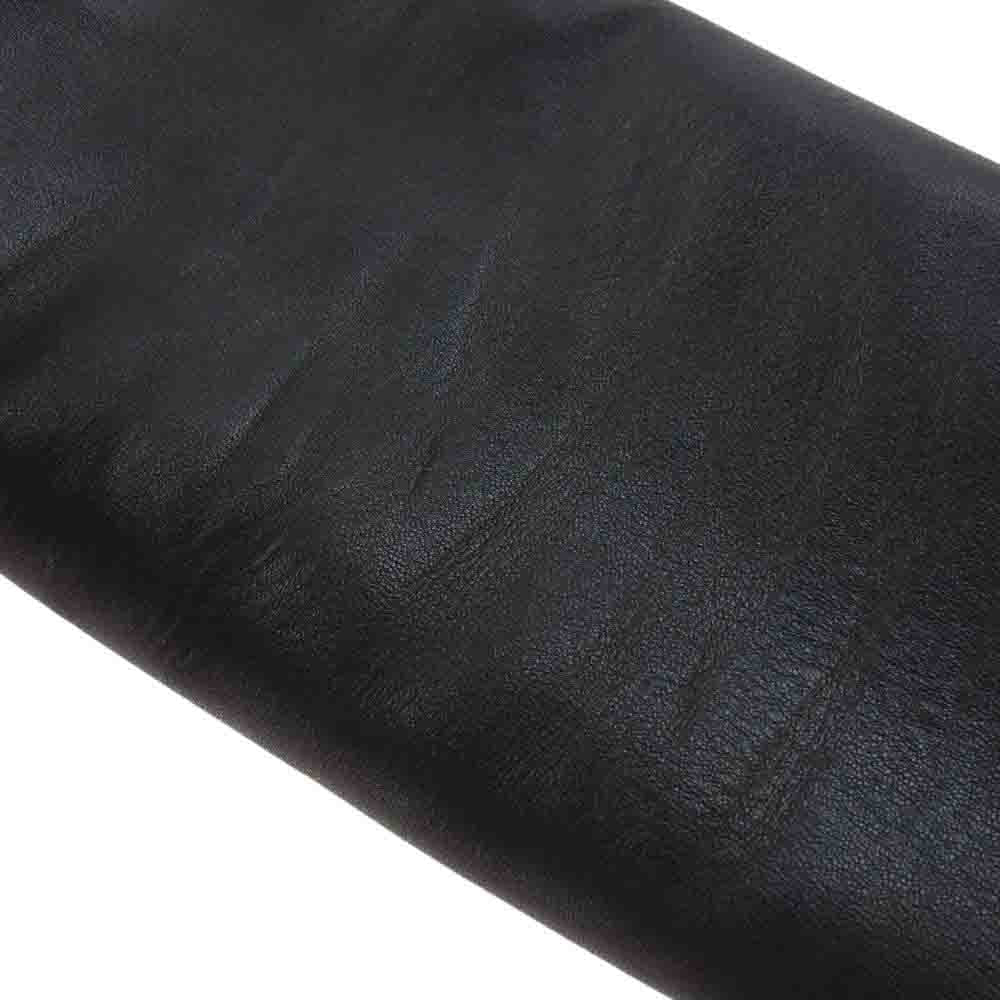 モレック MO-SP02 イタリア製 ラムレザー シングルライダース ジャケット ブラック系 50【中古】