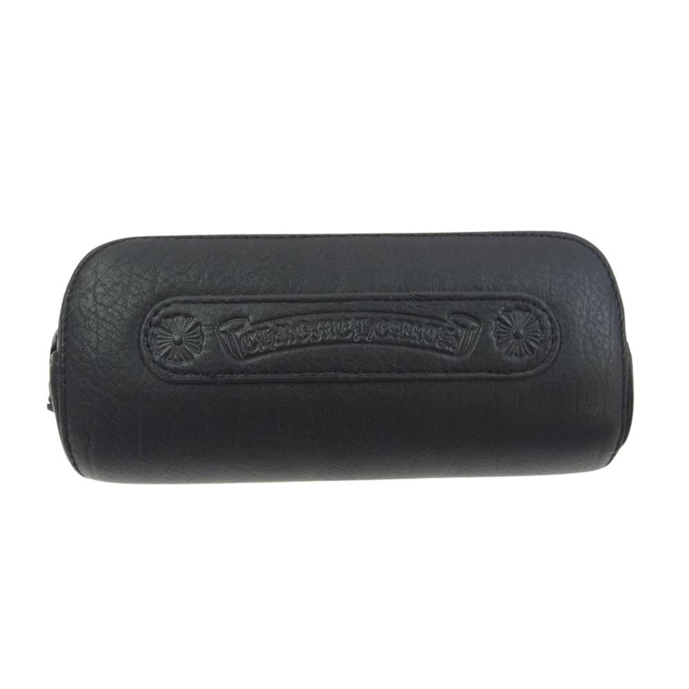 CHROME HEARTS クロムハーツ(原本無) 銀座店印字冊子付属 アイウェアケース付き MYDIXADRYLL メガネ 眼鏡 フレーム:ブラウン系 55□18 135【中古】