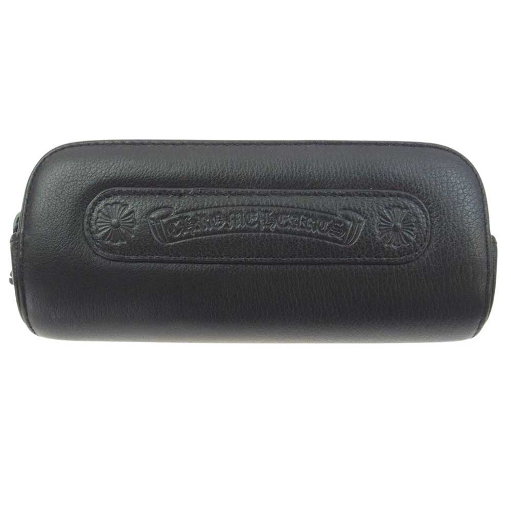 CHROME HEARTS クロムハーツ(原本無) 銀座店印字冊子付属 アイウェアケース付き CORNHAULASS-A メガネ 眼鏡 フレーム:ブラック系 58□17-148【中古】