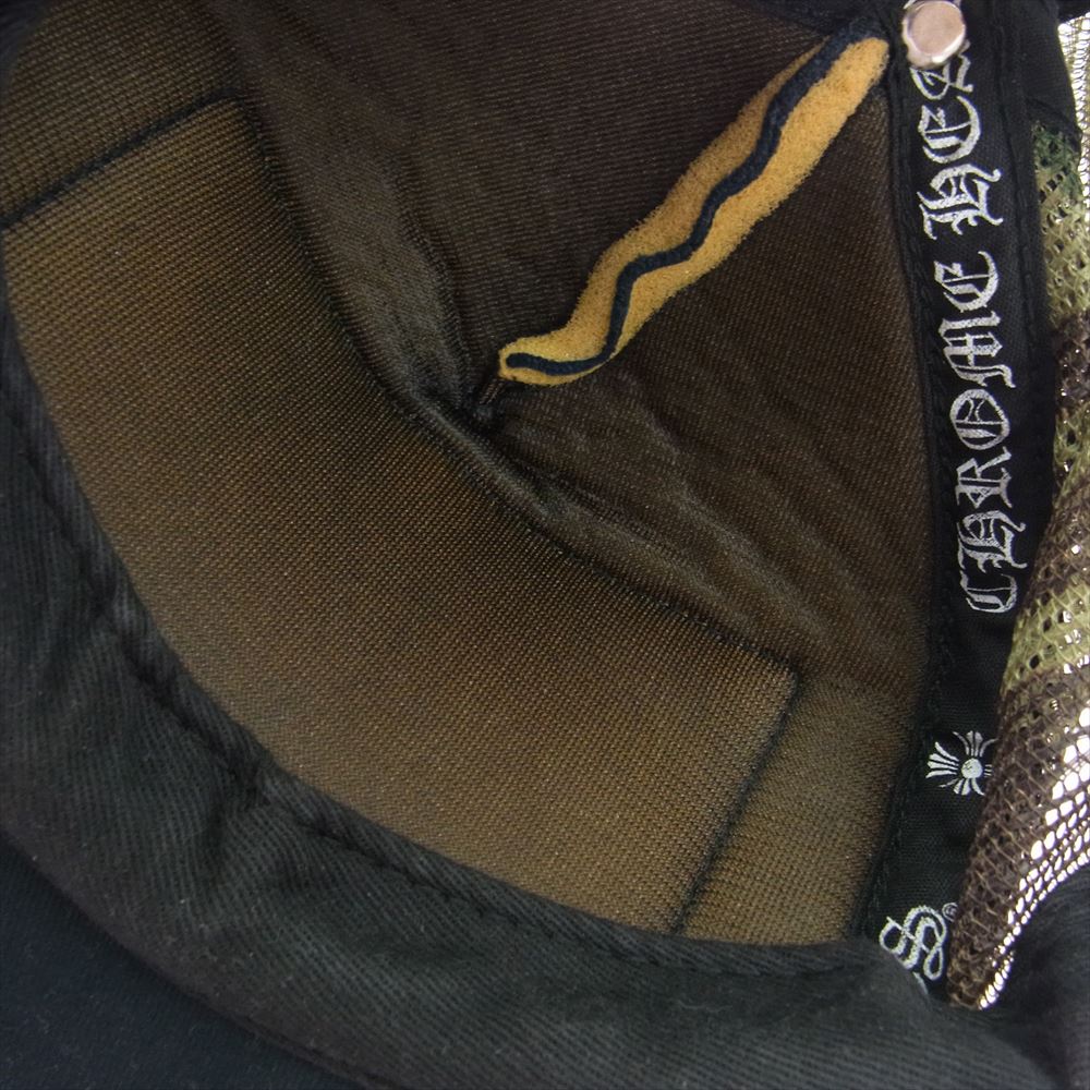 CHROME HEARTS クロムハーツ(原本無) TRUCKER CAP トラッカー メッシュキャップ カモフラ マルチカラー系 ブラック系 OS【中古】
