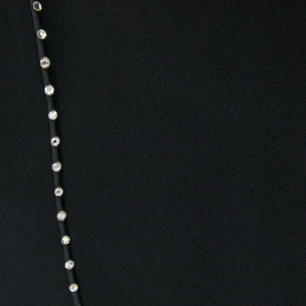 Emporio Armani エンポリオ・アルマーニ D-TK-6246 ラインストーン付き ジャケット ブラック系 42【中古】