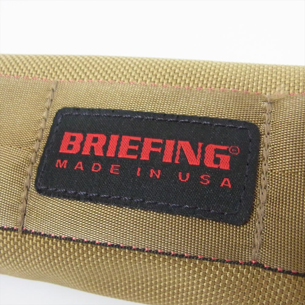 BRIEFING ブリーフィング USA製 ペンケース ブラウン系【中古】