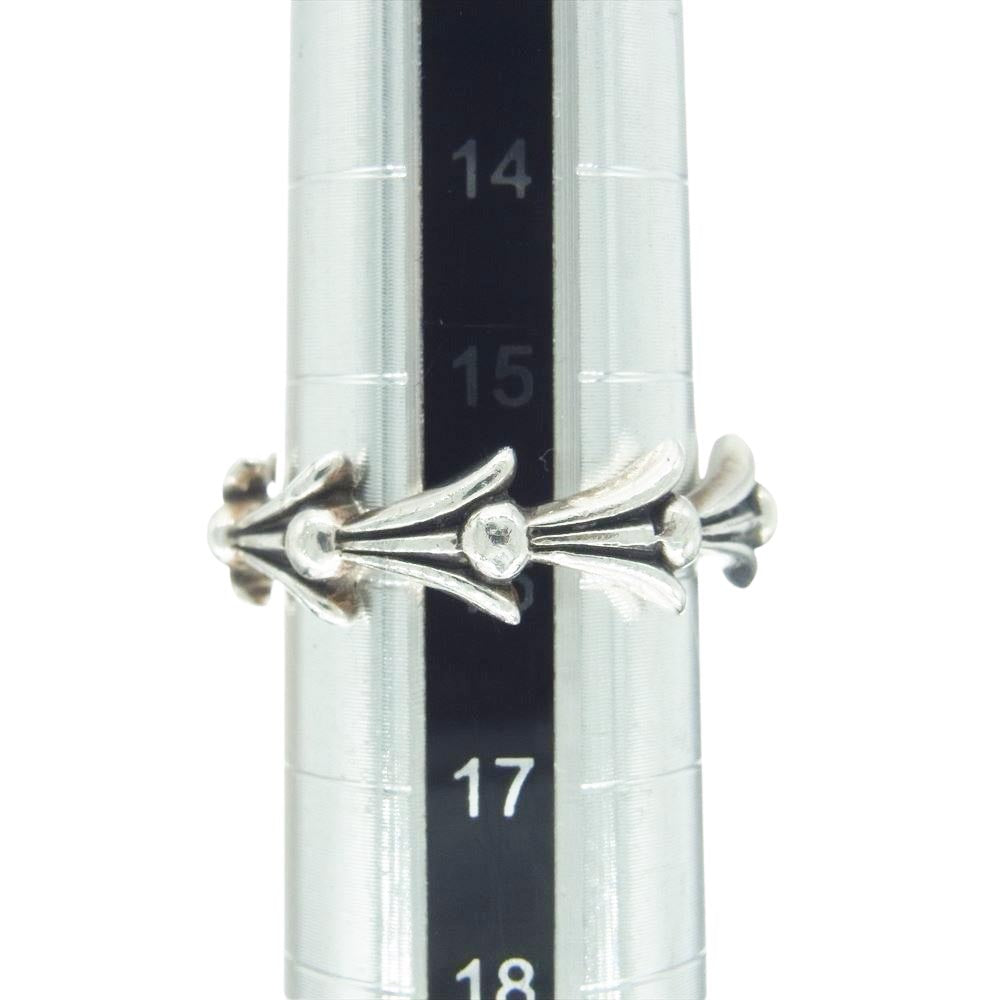 CHROME HEARTS クロムハーツ(原本無) CROSS TAIL クロステイル リング シルバー系 16号【中古】