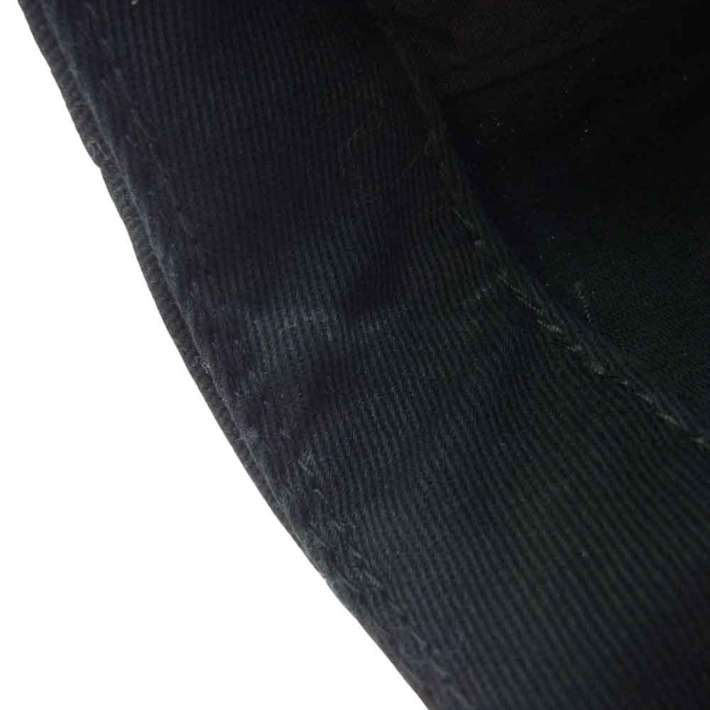 HideandSeek ハイドアンドシーク 23SS HG-010923 HS BASEBALL CAP スナップバック ベースボール キャップ 帽子 ブラック系【極上美品】【中古】