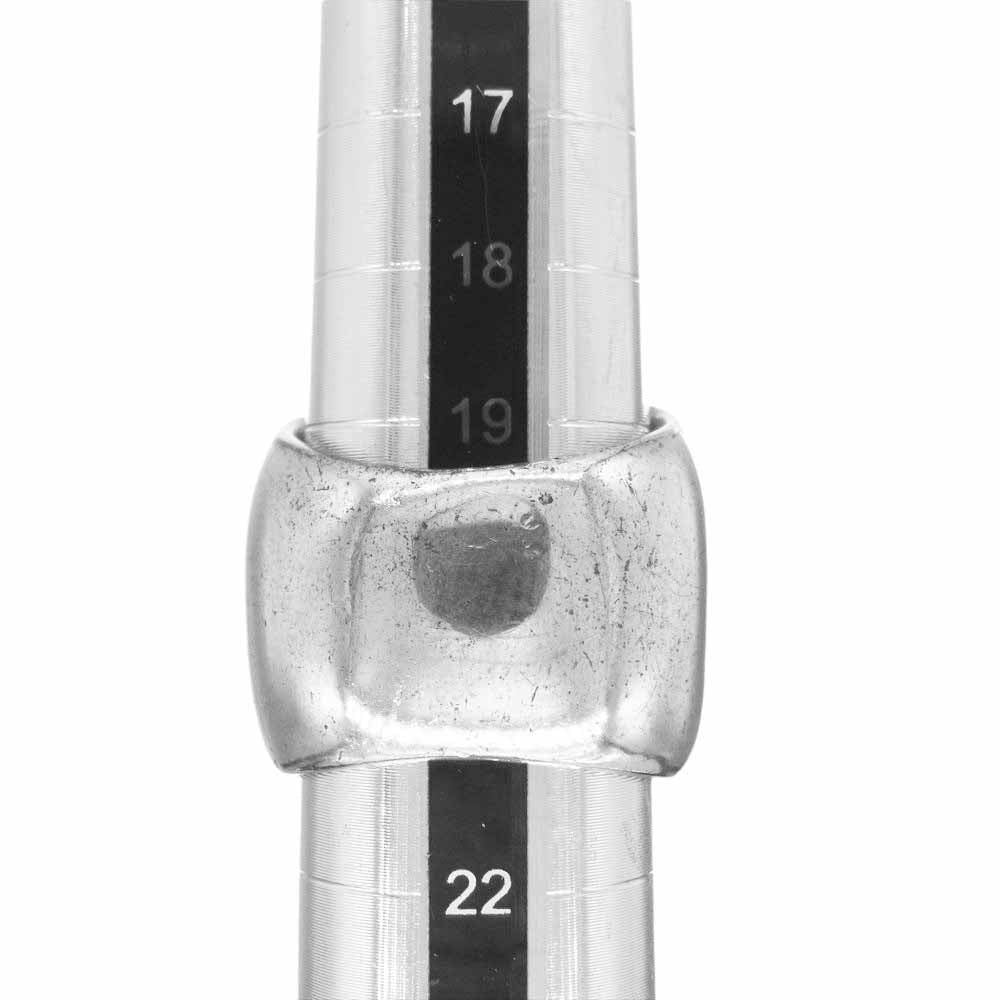 CHROME HEARTS クロムハーツ(原本無) CLASSIC OVAL クラシック オーバル クロス リング シルバー系 21号【中古】