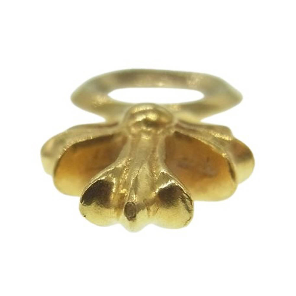 CHROME HEARTS クロムハーツ(原本無) 22K STACK CH CROSS スタック CHクロス チャーム ペンダントトップ ゴールド系【中古】