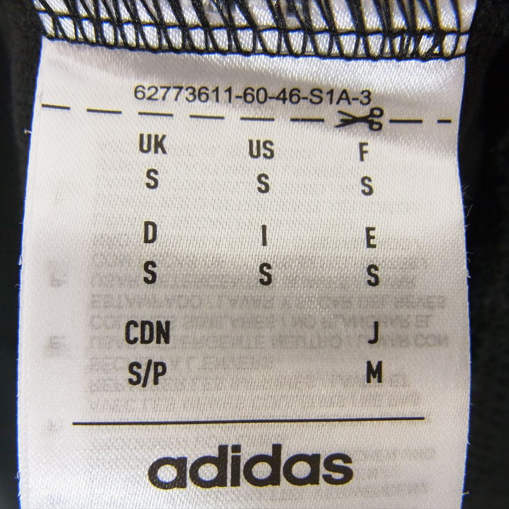 FEAR OF GOD フィアオブゴッド IS6839 × adidas アディダス ロゴ モックネック Tシャツ カットソー ブラック系 M【中古】