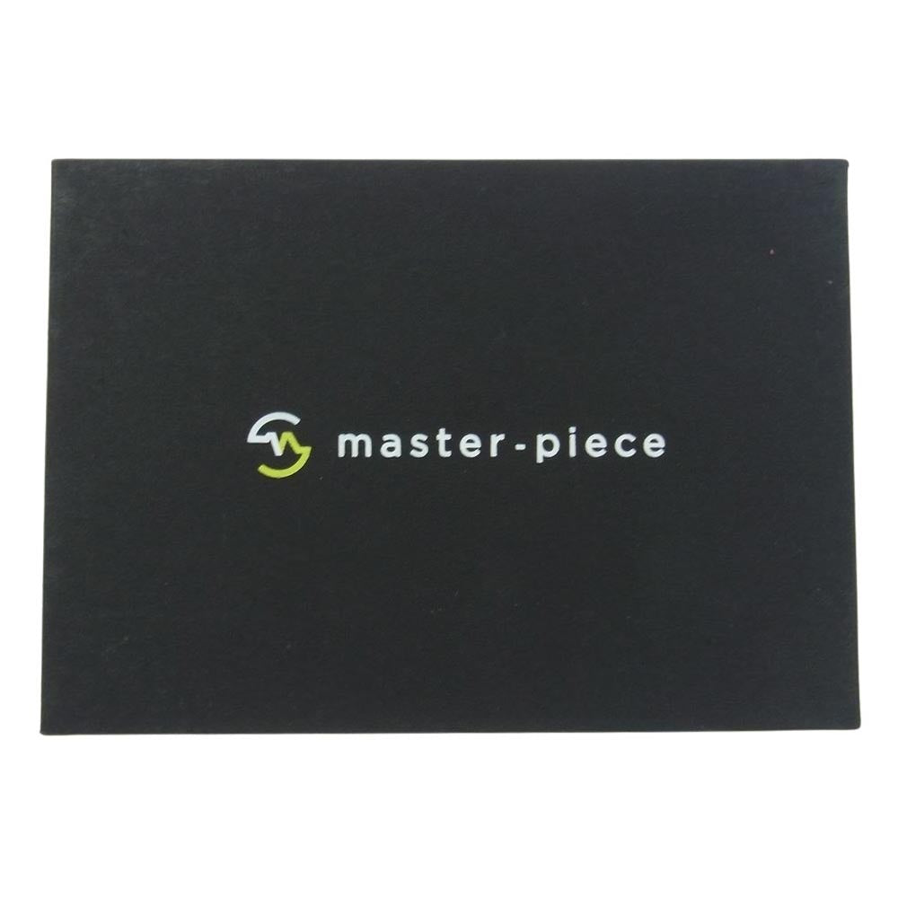 MASTERPIECE マスターピース 04234 ブライドルレザー カウレザー カードケース ブラック系【中古】
