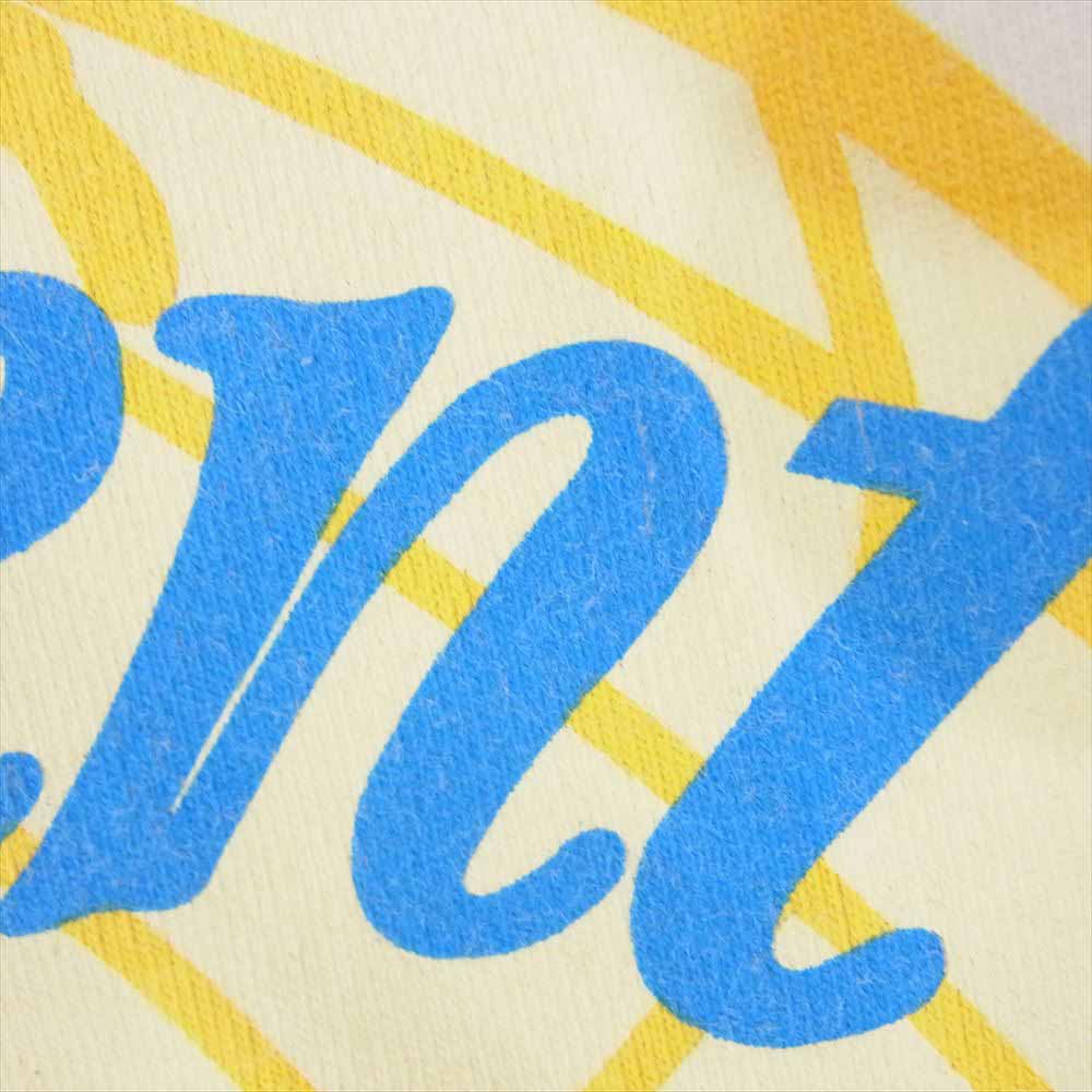 ジアパートメント 23SS × The Almeda Club Globe T-Shirt アメリカ製 グラフィック プリント Tシャツ ホワイト系 XL【中古】