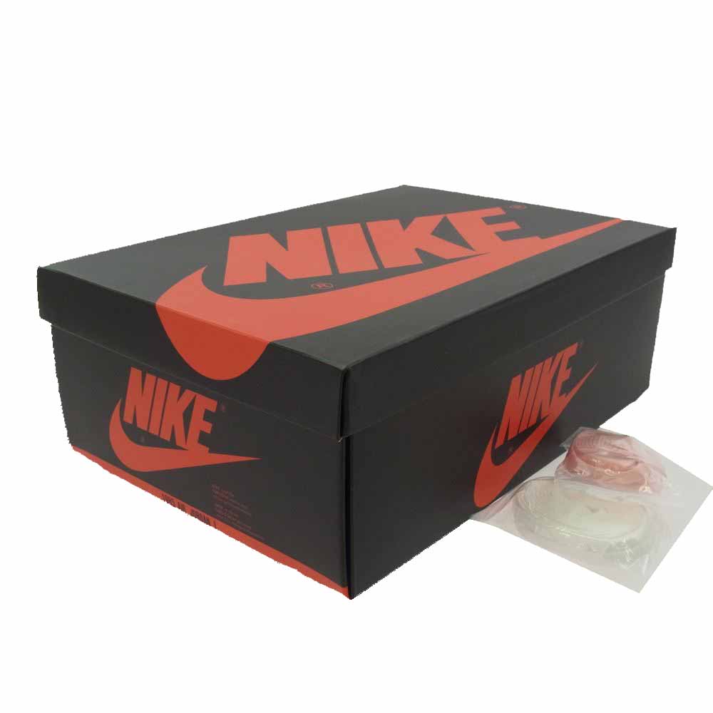 NIKE ナイキ 555088-108 Air Jordan 1 エアジョーダン High OG Bleached Coral ハイ OG ブリーチド コーラル ハイカット スニーカー ブラック系 ホワイト系 27.5cm【中古】