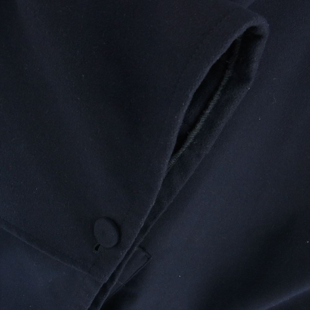 タクタク TA83FA014 Stand Collar CT スタンド カラー ウール ロング コート ネイビー系 M【中古】
