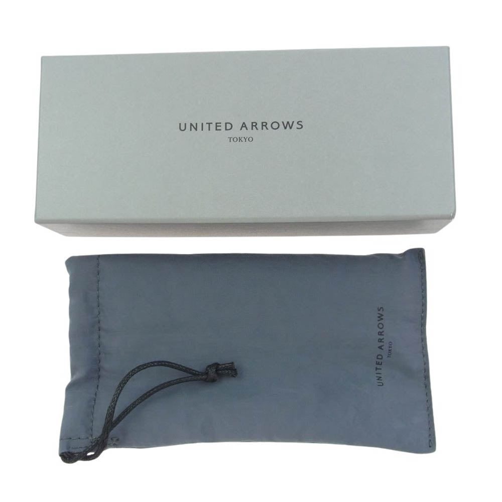 金子眼鏡 UNITED ARROWS by KANEKO OPTICAL James SGLS サングラス 眼鏡 アイウェア シルバー系【中古】