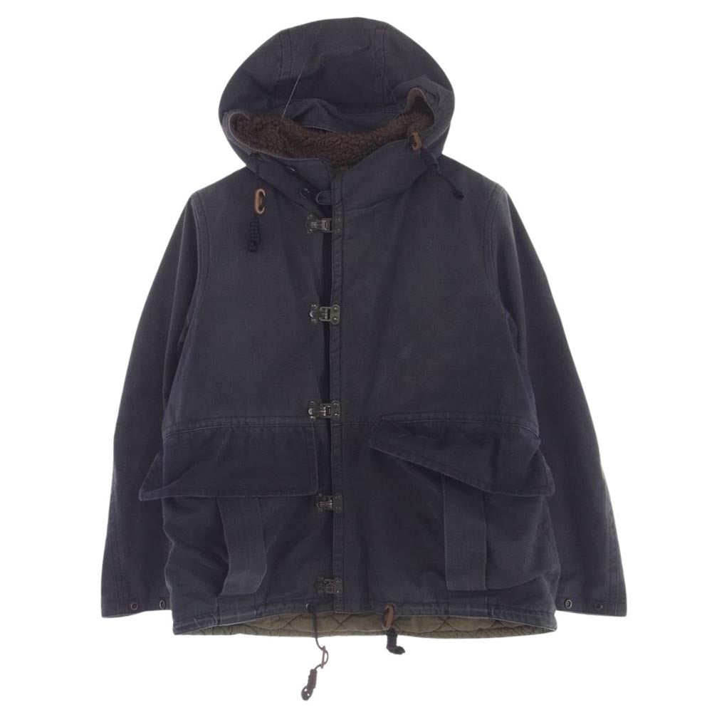 Nigel Cabourn ナイジェルケーボン PILOT SMOCK パイロット スモック ジャケット 8080030021 ダークグレー系 50【中古】 Nigel Cabourn ナイジェルケーボン PILOT SMOCK パイロット スモック