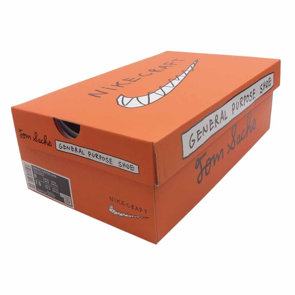 NIKE ナイキ DA6672-201 × Tom Sachs Craft Women's General Purpose Shoe Brown トムサックス クラフト ウィメンズ ジェネラル パーパス シュー ブラウン スニーカー ブラウン系 26cm【中古】