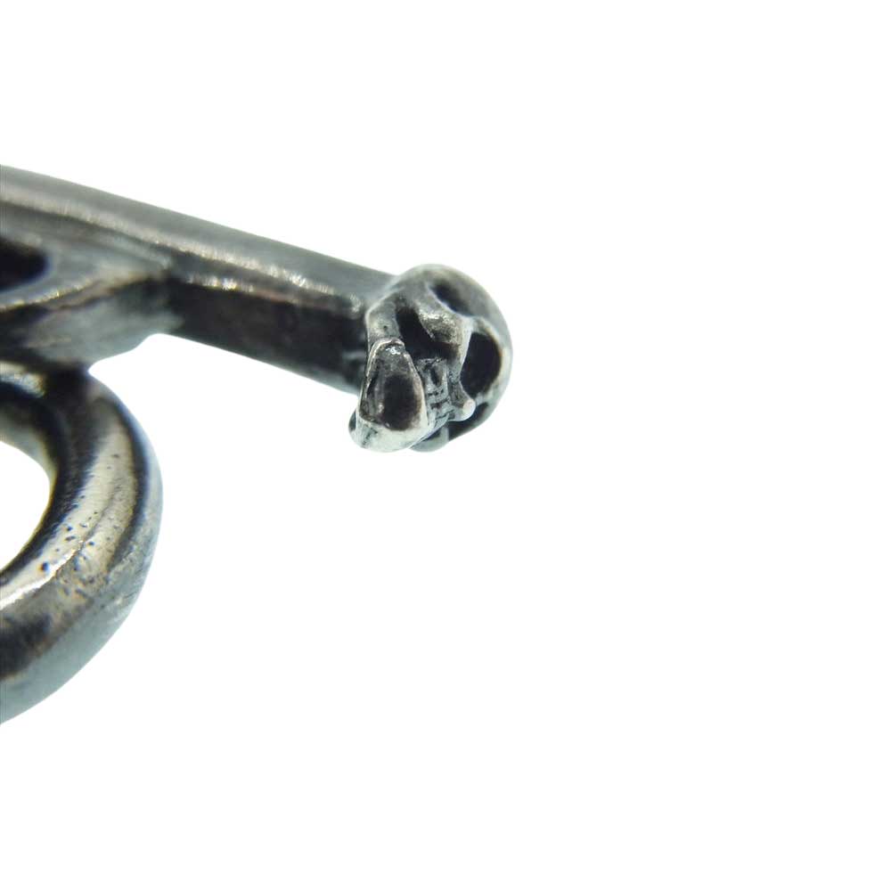 GABOR ガボール ガボラトリーホールディング N-109 4.7Chain & 1/8 T-bar Necklace スカルTバー ネックレス チェーン 約45cm【中古】