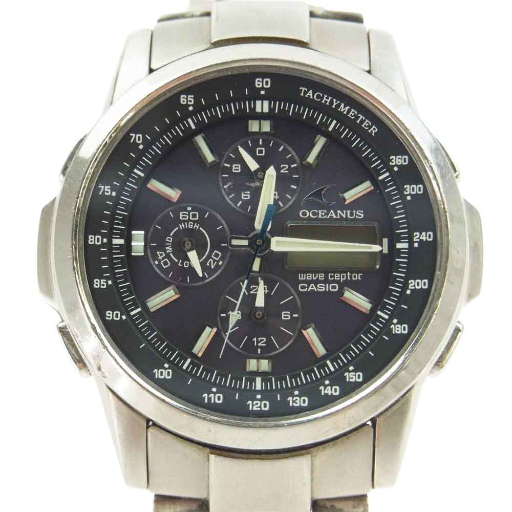 カシオ オシアナス CASIO OCEANUS 電波ソーラー 500TDJ CASIO カシオ OCW-500TDJ OCEANUS オシアナス ソーラー電波 腕時計