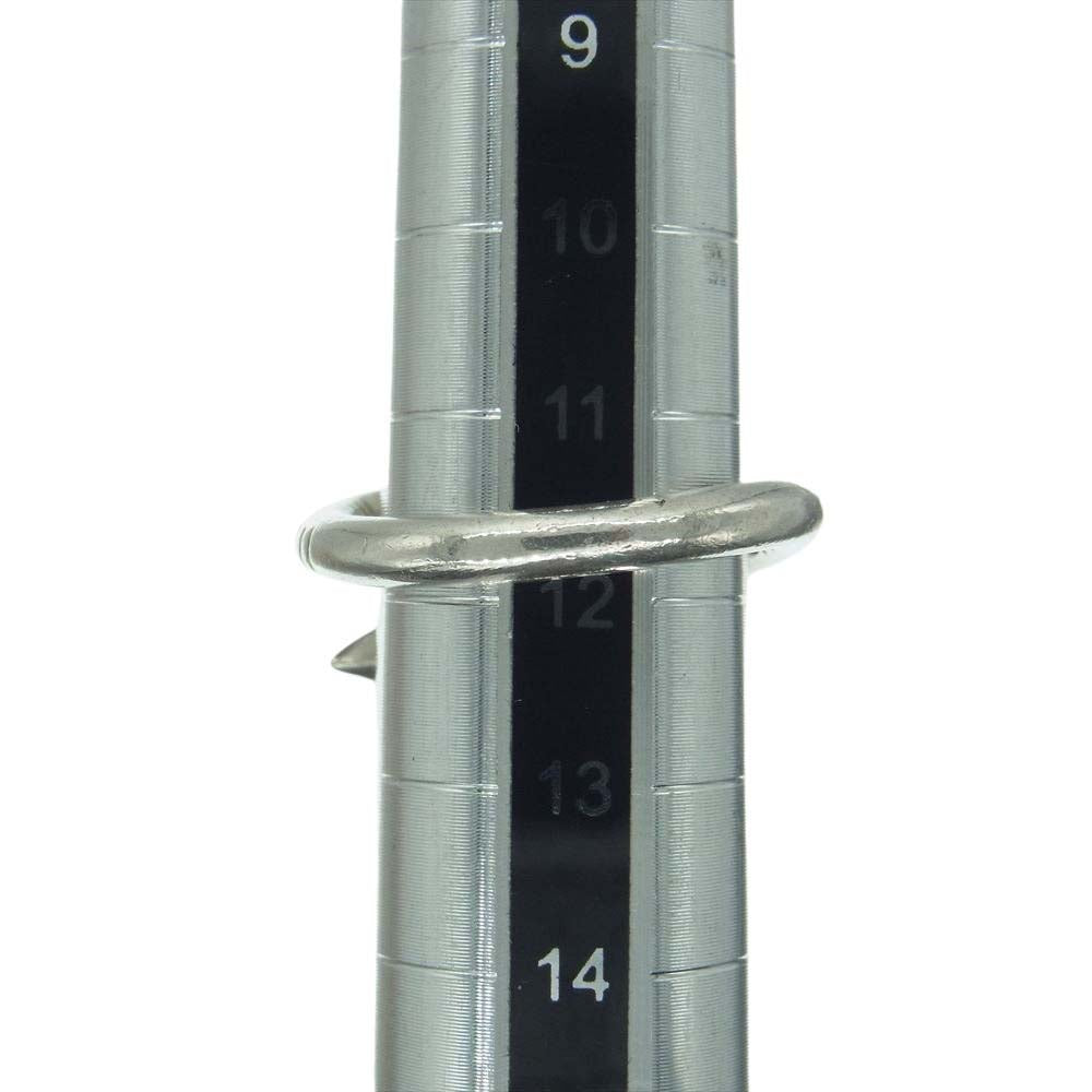 CHROME HEARTS クロムハーツ(原本無) NAIL CRSBALL ネイル クロスボール リング 12号【中古】