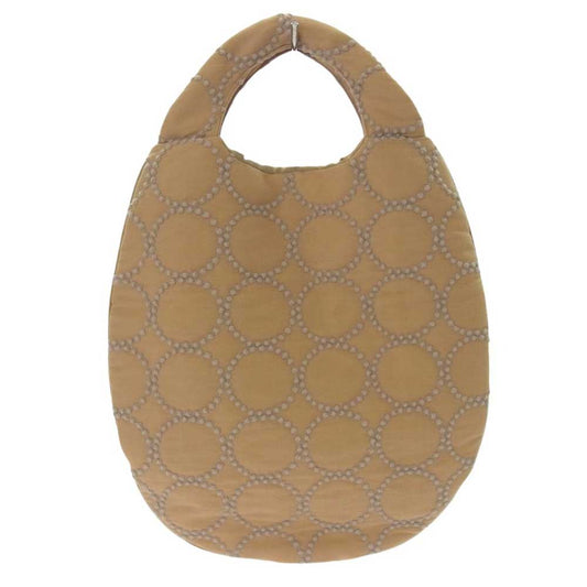 mina perhonen ミナペルホネン xa9560 tambourine egg bag タンバリン エッグ バッグ ベージュ系【中古】
