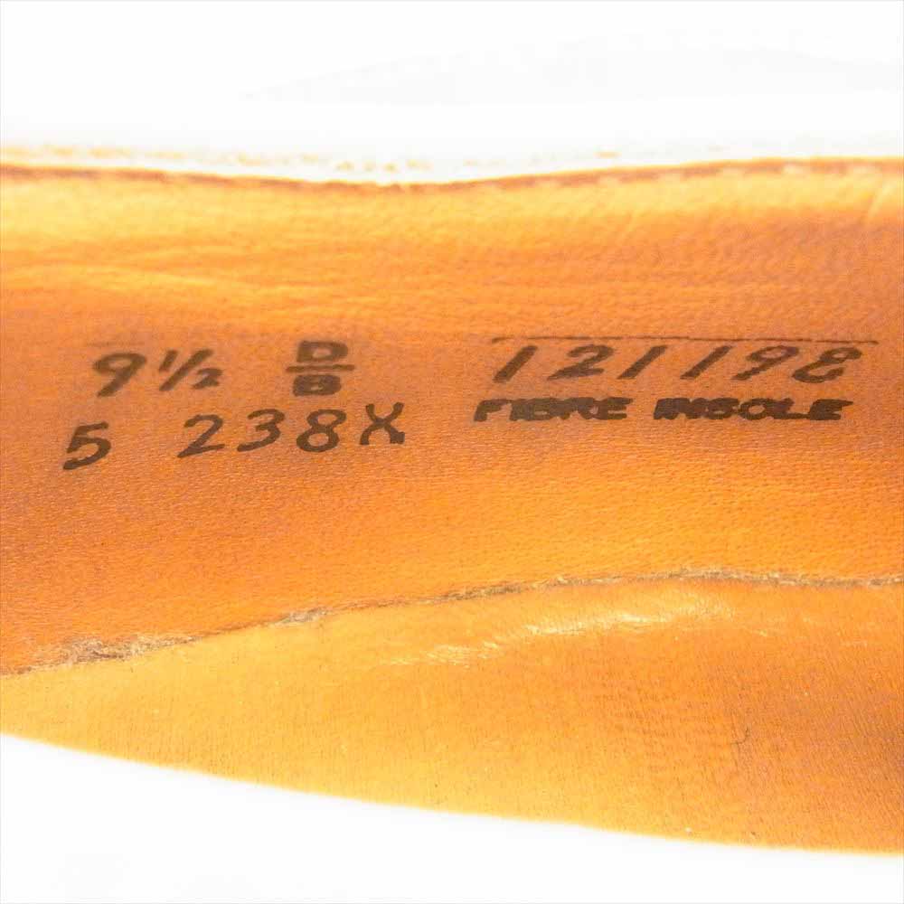 L.L.Bean エルエルビーン ホワイトバックス ヌバック レザー プレーントゥ シューズ ベージュ系 US9.5【中古】