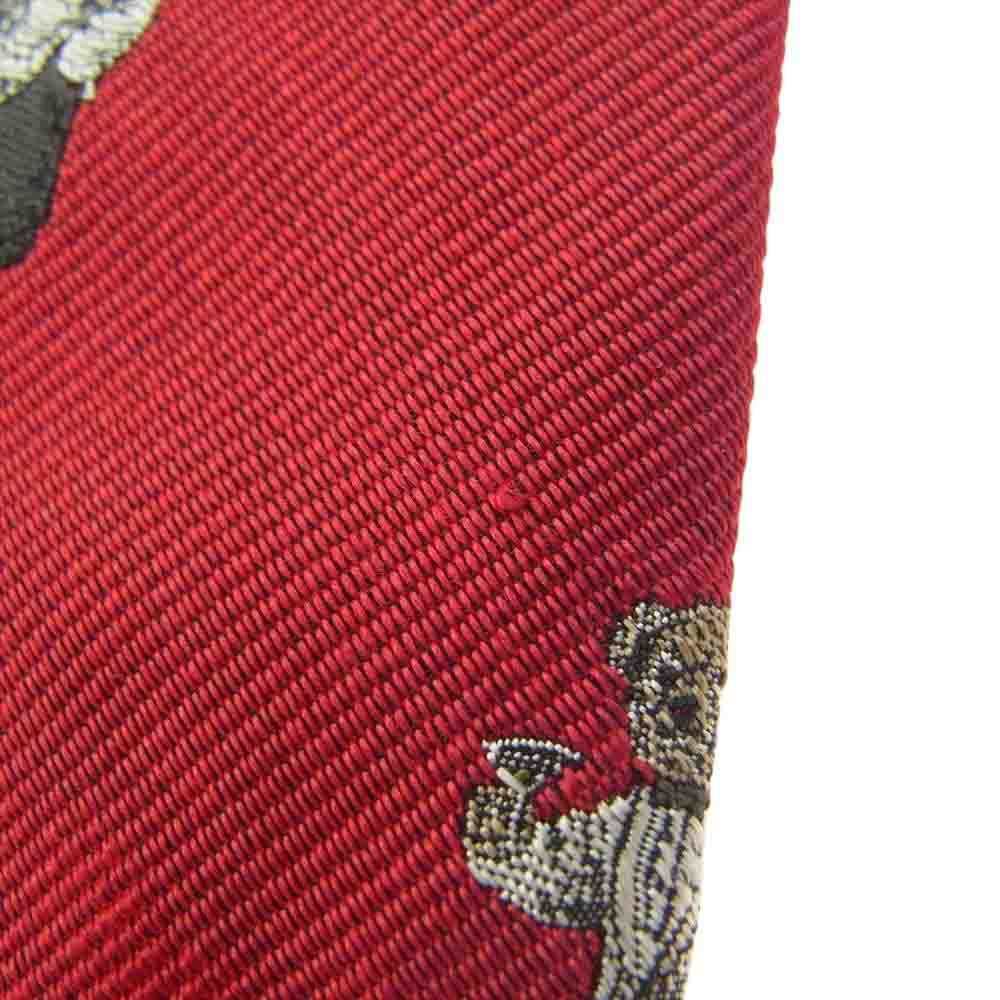 POLO RALPH LAUREN ポロ・ラルフローレン BEAR ベア ネクタイ レッド レッド系【中古】