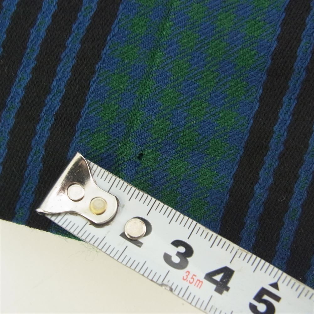 KENZO ケンゾー 80s~90s セットアップ 総柄 シャツ ジャケット スラックス パンツ グリーン系 2【中古】