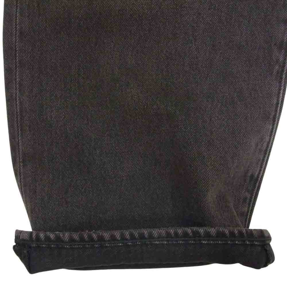 Levi's リーバイス A6738-0000 EDIFICE エディフィス 501 ORIGINAL BLACK ブラック デニム パンツ グレー系 w40【美品】【中古】