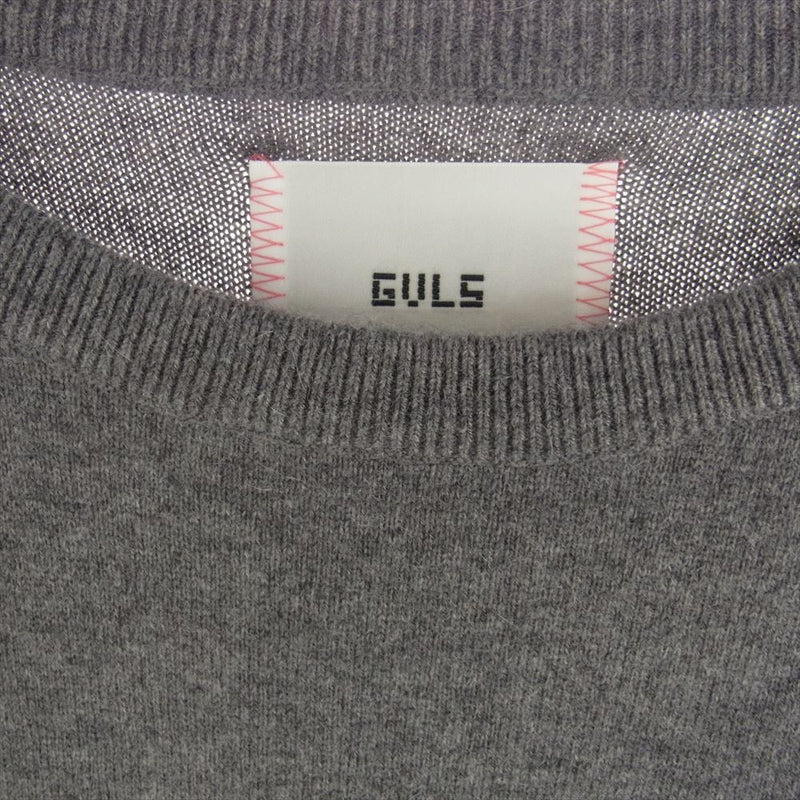 ガヴィル GVL-24AWT-0657 pullover knit ロゴ 刺繍 プルオーバー 