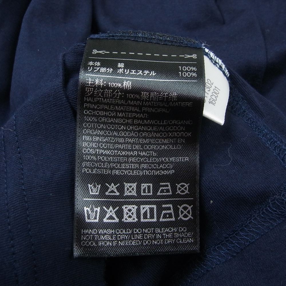 Y-3 Yohji Yamamoto ワイスリー ヨウジヤマモト × adidas アディダス Y-3 ロゴ 半袖 ポロ シャツ ネイビー系 XL【中古】