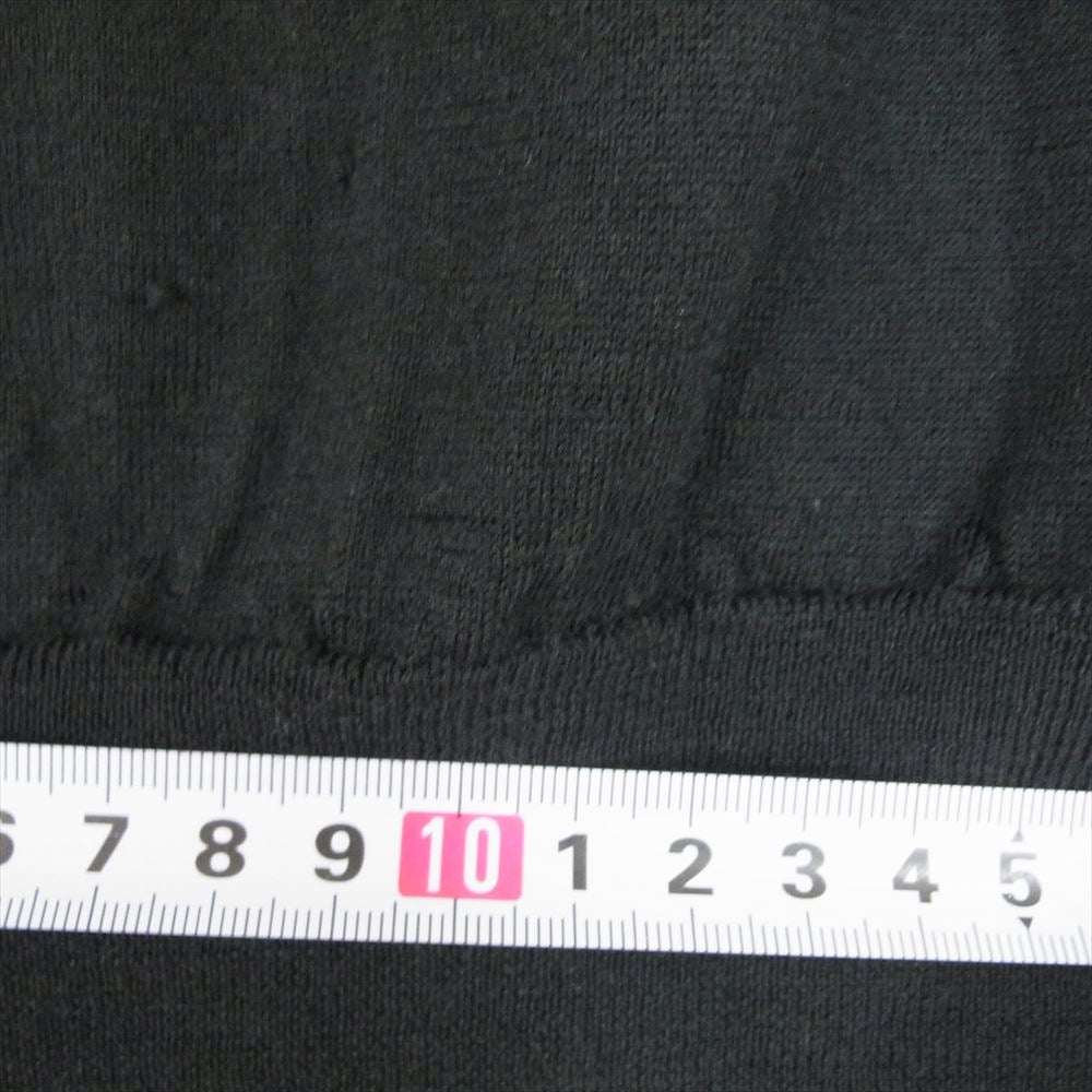 JOHN SMEDLEY ジョンスメドレー イングランド製 ウール モック ネック ニット ブラック系 M【中古】