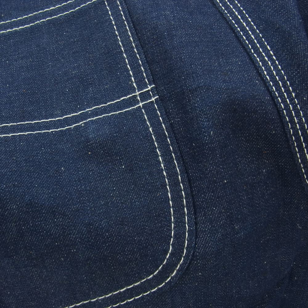 Lee リー 046-4041 USA製 70s DEADSTOCK デットストック デニム オーバーオール インディゴブルー系 29×34【中古】
