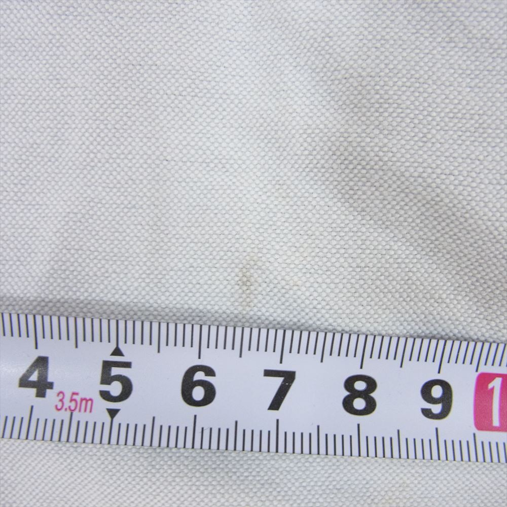 ア ベイシング エイプ パッチワーク エルボーパッチ 長袖 シャツ ライトブルー系 L【中古】