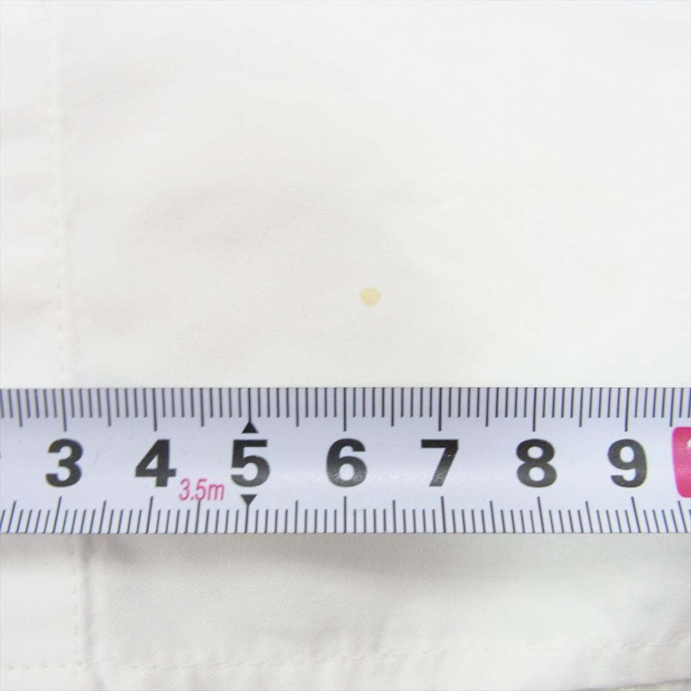 ソフトハイフン MGMFB231222-001 TYPEWRITER S/S OVER SIZED SHIRT タイプライター コットン 半袖 シャツ ホワイト系 02【中古】