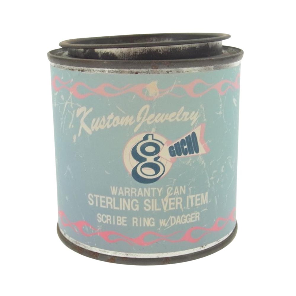 Gucho ガッチョ gcr013dagger 缶付属 SCRIBE RING w/DAGGER スクライブ リング ダガー シルバー系 15.5号【中古】