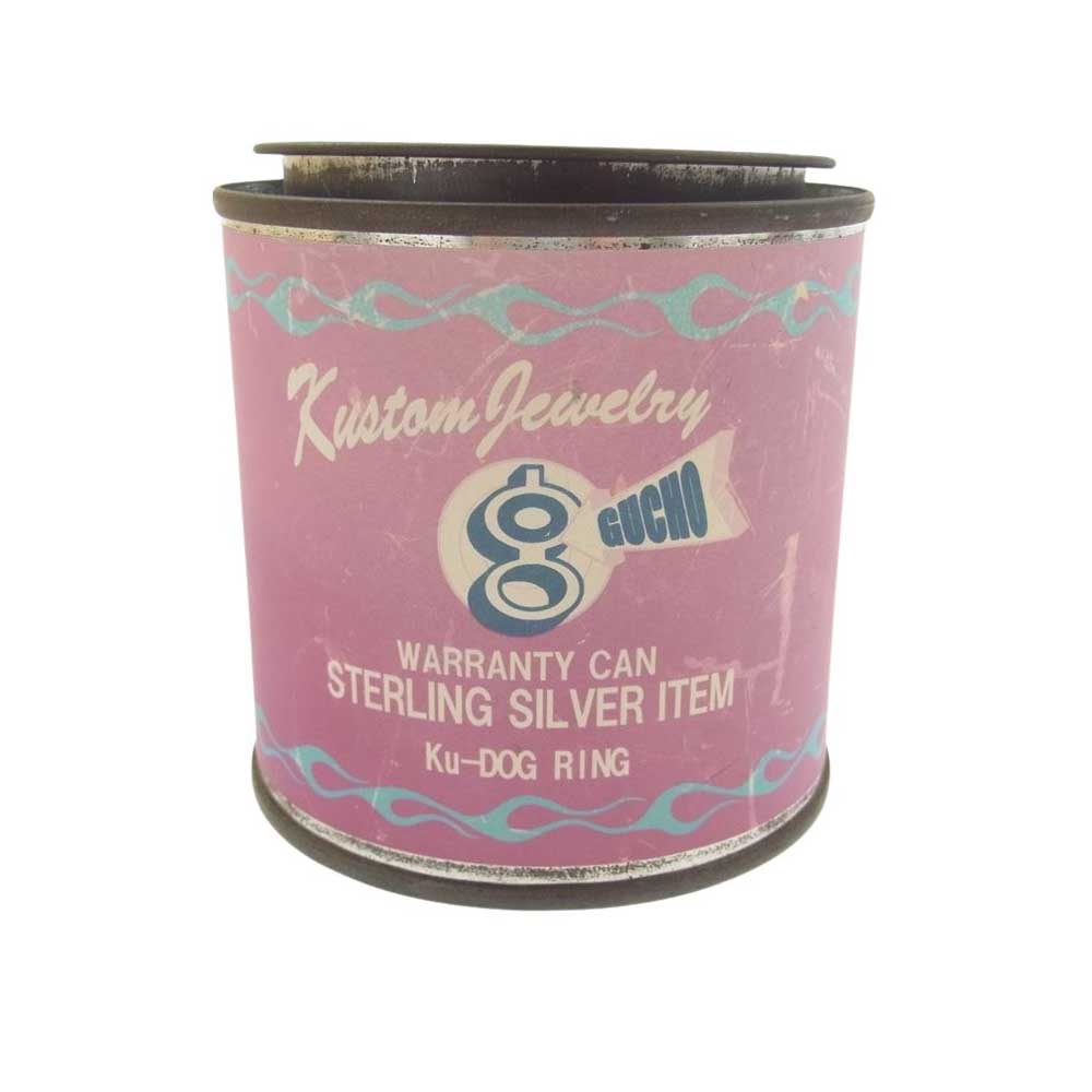 Gucho ガッチョ gcr018 缶付属 Ku-DOG RING クードッグ リング シルバー系 20.5号【中古】