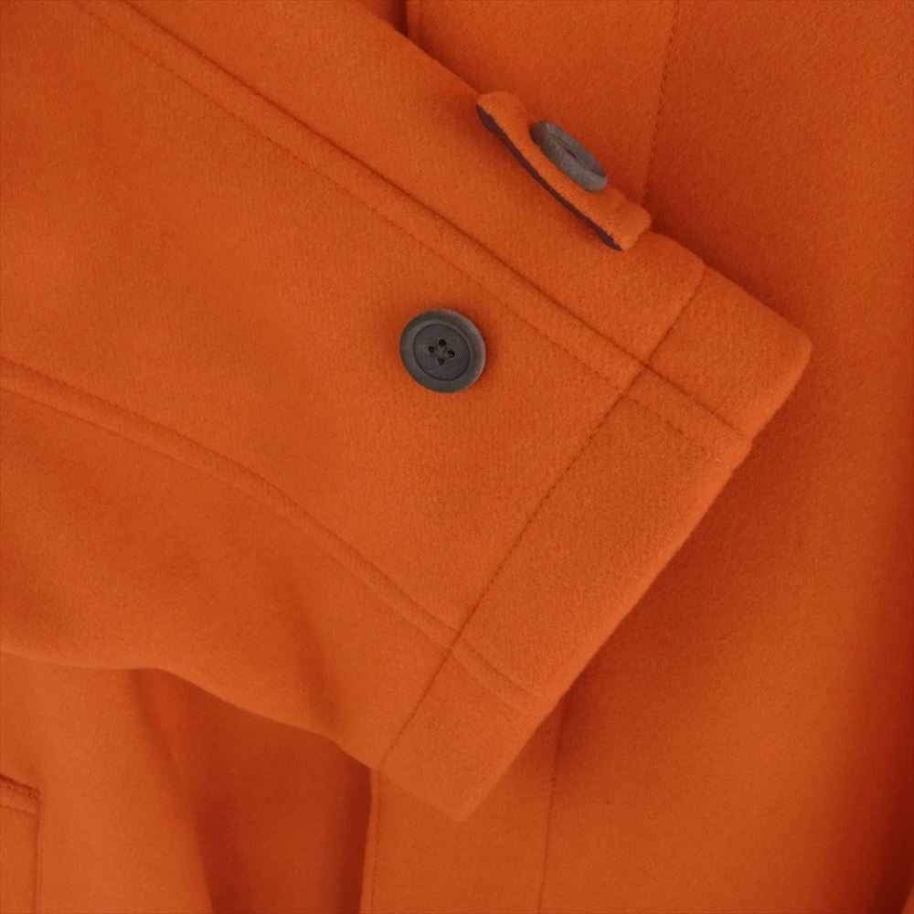 MAISON SPECIAL メゾンスペシャル 21aw 11212161202 カシミヤ混 プライムオーバー ステンカラーコート オレンジ系 02【極上美品】【中古】