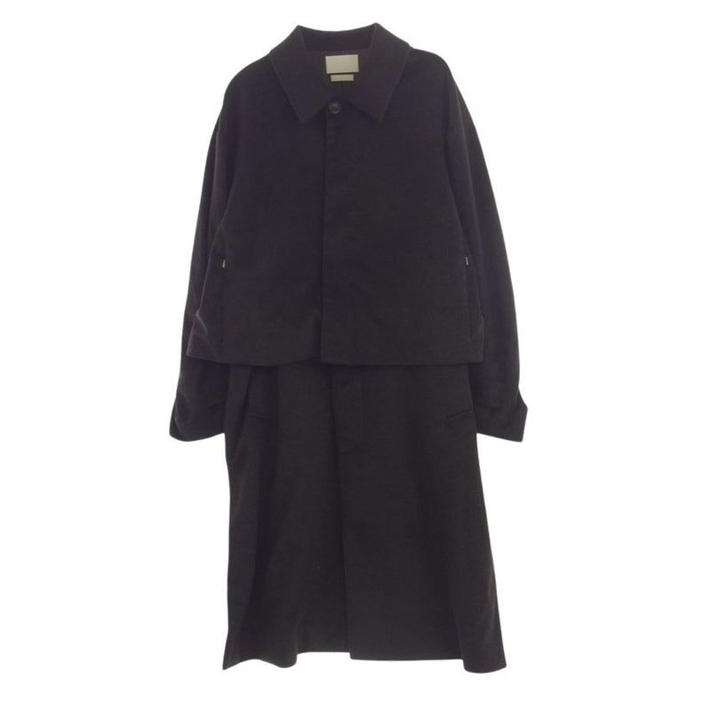 YOKE ヨーク YK20AW0134C CASHMERE 3WAY BAL COLLAR SHARE COAT