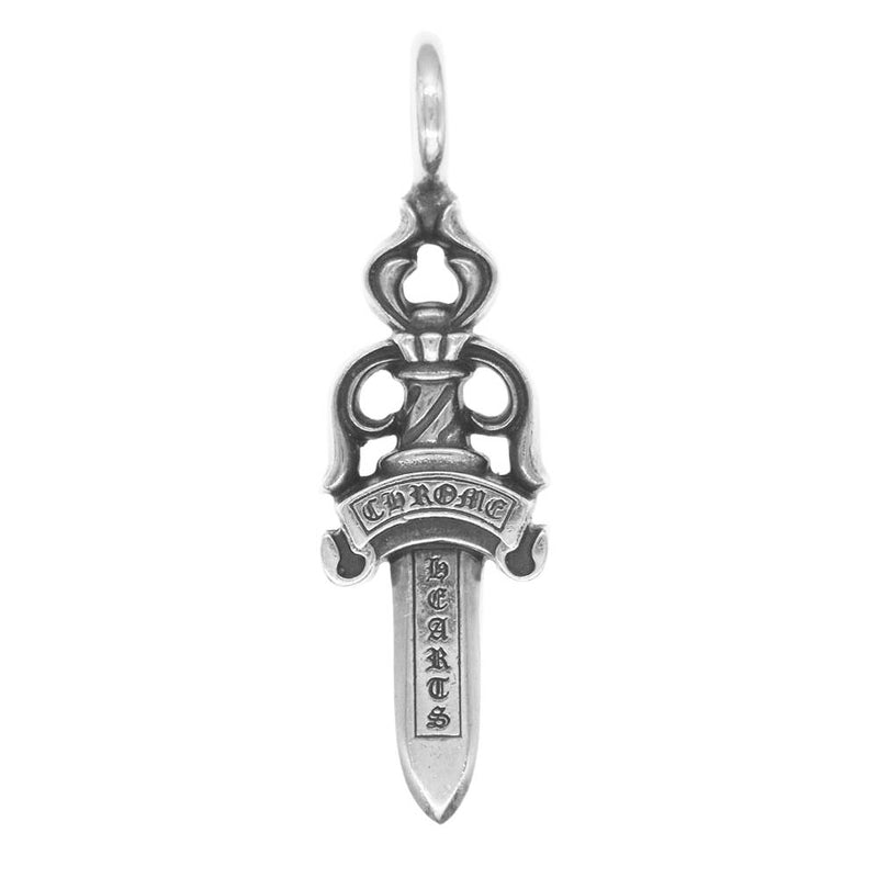 CHROME HEARTS クロムハーツ（原本無） DOUBLE DAGGER ダブルダガー ペンダント ネックレス トップ【中古】 – ブランド古着  LIFE